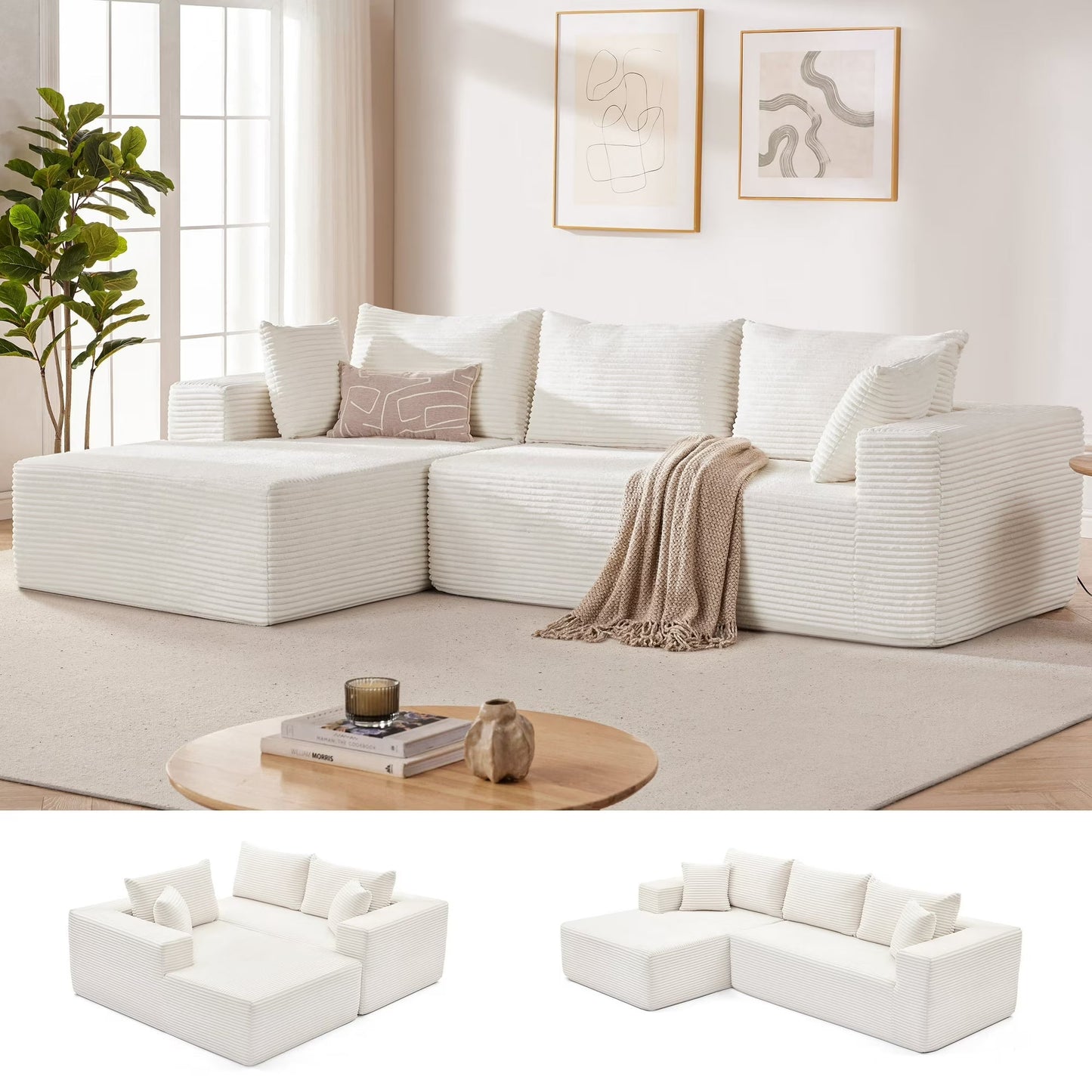 Lumen Boneless Cloud Couch "NINE"