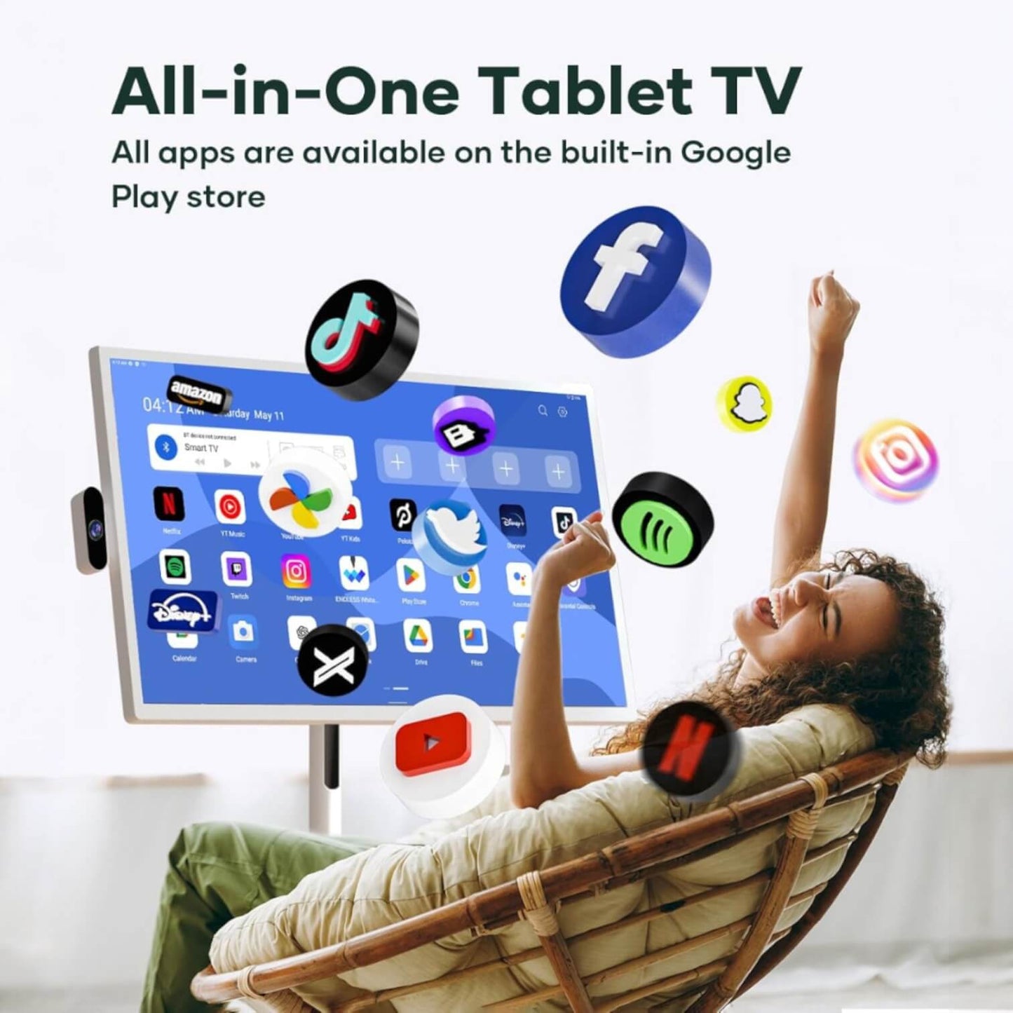 Lumen 4K Portable TV